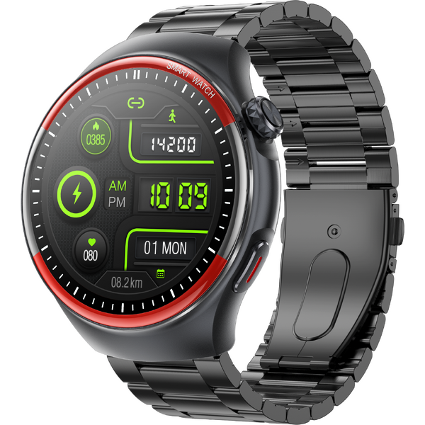 SmartWatch cu Glucometru, Meniu RO, Apel Bluetooth, Ritm Cardiac, Nivel Oxigen, Tensiune Arteriala, Temperatura Corporala, Nivel Stres, Monitorizare Somn S863