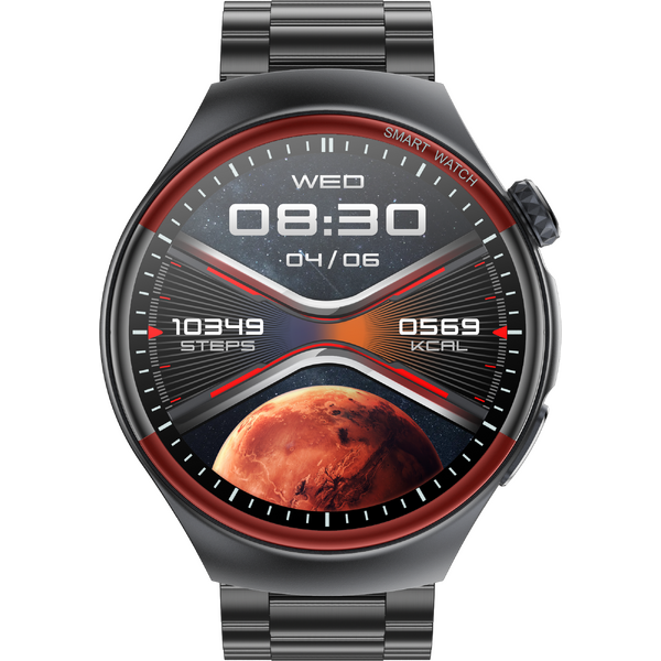 SmartWatch cu Glucometru, Meniu RO, Apel Bluetooth, Ritm Cardiac, Nivel Oxigen, Tensiune Arteriala, Temperatura Corporala, Nivel Stres, Monitorizare Somn S863