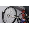 Suport pentru biciclete, Prindere pe perete
