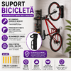 Suport pentru biciclete, Prindere pe perete