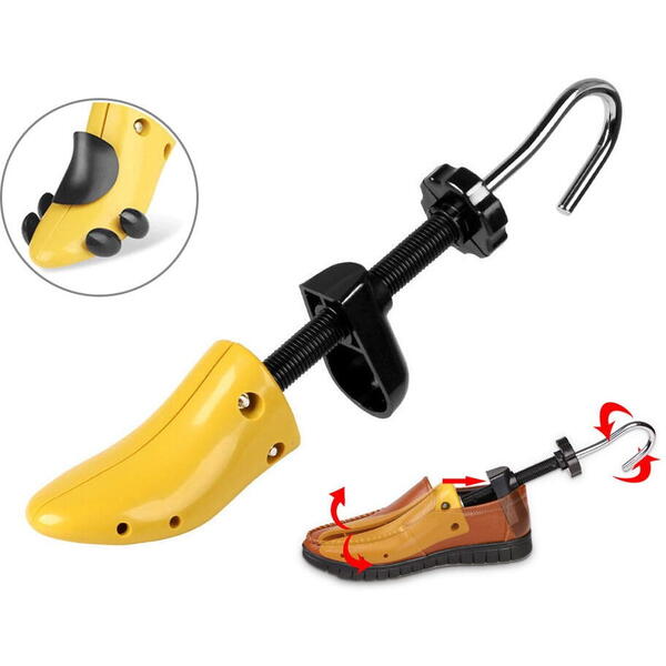 Set 2 Calapoade/Sanuri, Pentru Largit/Alungit Pantofi, Pentru Marimile 39-43, Material ABS, Galben