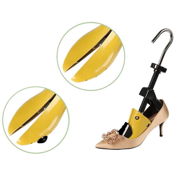 Set 2 Calapoade/Sanuri, Pentru Largit/Alungit Pantofi, Pentru Marimile 39-43, Material ABS, Galben