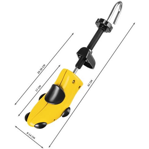 Set 2 Calapoade/Sanuri, Pentru Largit/Alungit Pantofi, Pentru Marimile 39-43, Material ABS, Galben