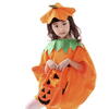 Costum De Halloween Pentru Copii Happy Pumpkin, Tinuta Completa, Material Moale, Aspect Atractiv, Universal, Portocaliu