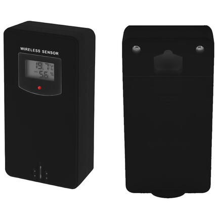 Set Statie meteo fara fir si Transmitator exterior, Ecran mare LCD color, Prognoza meteo, Presiune atmosferica, Temperatura si umiditate interior si exterior, Calendar perpetuu, Ceas electronic cu alarma, Alimentare la retea si baterii