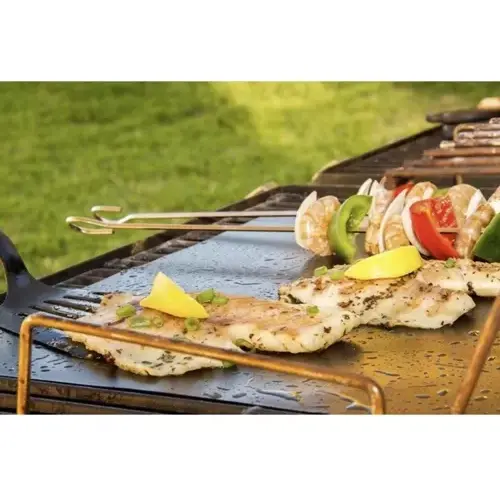 Folie teflon gratar, Set 5 Buc, BBQ Grill Party, 40x33cm, Antiaderenta, Reutilizabila, Negru, rezistenta la temperaturi de pana la 260°C