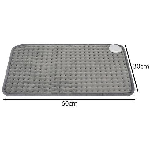 Patura Electrica cu Incalzire, Dimensiuni 60 x 30 cm, 10 Trepte de Temperatura 30 - 70 grade, TIMER cu Oprire Automata, Umed - Uscat, Putere 85 W, Ideala pentru, Gat, Picoare, Spate, Umeri, Maini, Articulatii sau alte locuri dureroase