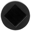 Set 10 lampi solare de gradina, iluminare LED, IP44 pentru alei, terase, spatii exterioare, lumina calda, 37 x 5.5 cm, Negru/ Alb