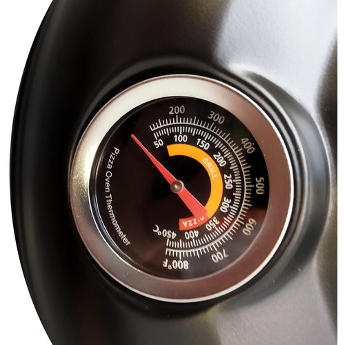 Cuptor electric pentru pizza, Reglabil, 1200W, Maxim 450 grade Celsius, Timer 15 Min, Piatra ceramica cu manere, 2 spatule, Cutit