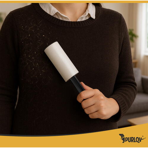 Set 15 Rola pentru curatarea parului, pentru haine si tapiterii, 40 coli/rola