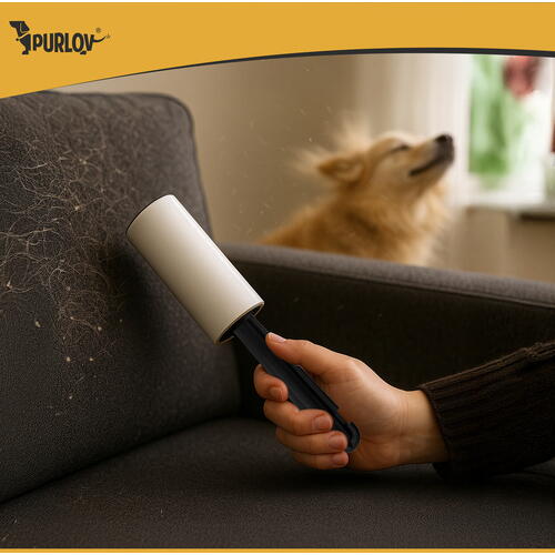 Set 15 Rola pentru curatarea parului, pentru haine si tapiterii, 40 coli/rola