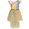 Costum De Halloween Pentru Copii, Unicorn, Marime 110-116, 3-5 Ani, Tinuta Completa, Material Moale, Aspect Atractiv, Universal