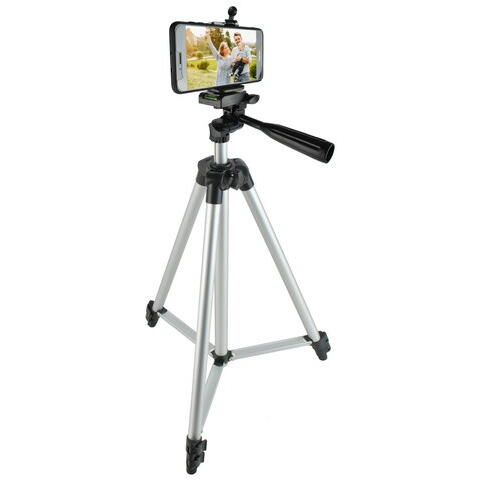 Trepied pentru Smartphone telescopic, Cu Telecomanda, Compatibil Android si IOS nivela si husa inclusa