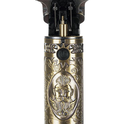 Masina de Tuns Barba Si Contur, 4 in 1, Afisaj Electronic - Incarcare USB, Autonomie 90 Min, Lama Otel, Auriu