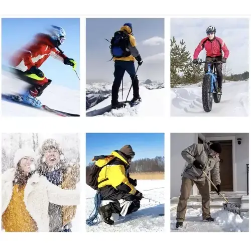 Branturi incalzite pentru incaltaminte, Alimentat prin USB, marimea 35-40, Negru