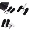 Branturi incalzite pentru incaltaminte, Alimentat prin USB, marimea 41-46, Negru
