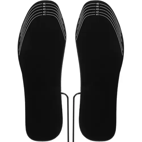 Branturi incalzite pentru incaltaminte, Alimentat prin USB, marimea 41-46, Negru