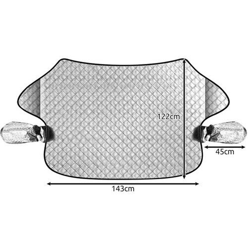 Husa Magnetica pentru Geam, Protectie Parbriz, Protectie impotriva Inghetului si Razelor Solare, Impermeabil, Material Durabil, Siguranta pentru Vopsea, 143 x 122 cm