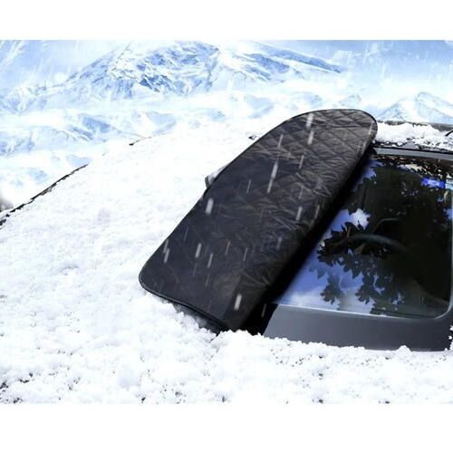 Husa Magnetica pentru Geam, Protectie Parbriz, Protectie impotriva Inghetului si Razelor Solare, Impermeabil, Material Durabil, Siguranta pentru Vopsea, 143 x 122 cm