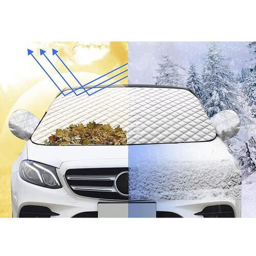 Husa Magnetica pentru Geam, Protectie Parbriz, Protectie impotriva Inghetului si Razelor Solare, Impermeabil, Material Durabil, Siguranta pentru Vopsea, 143 x 122 cm