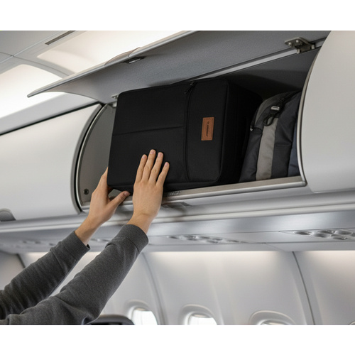 Rucsac, Geanta de calatorie, 20L, 40x25x20cm, 2 Compartimente, Negru