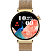 SmartWatch cu Senzor Glucometru, BIA, Ritm Cardiac, Nivel Oxigen, Tensiune Arteriala, EKG, Temperatura Corporala, Apel Bluetooth, SOS, Calculator, Ciclu Menstrual S879