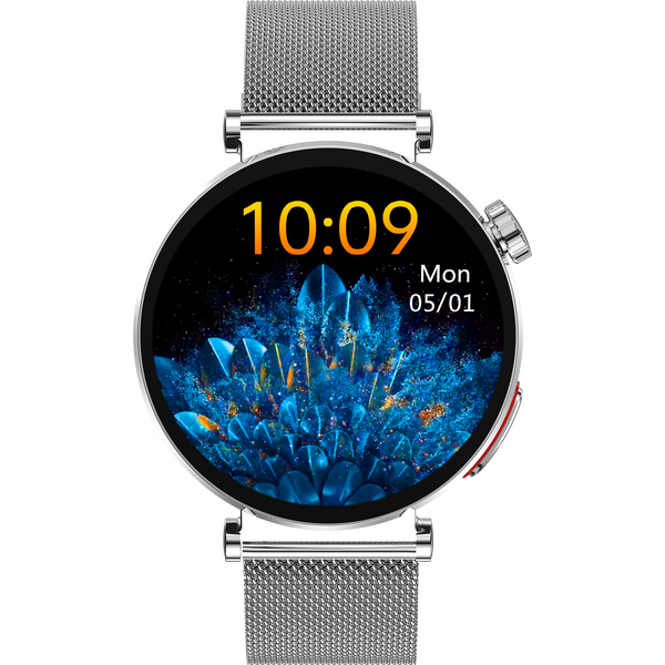 SmartWatch cu Senzor Glucometru, BIA, Ritm Cardiac, Nivel Oxigen, Tensiune Arteriala, EKG, Temperatura Corporala, Apel Bluetooth, SOS, Calculator, Ciclu Menstrual S880