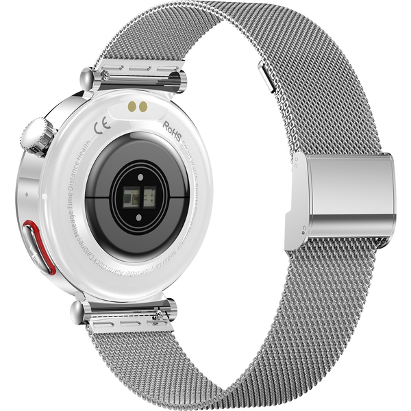 SmartWatch cu Senzor Glucometru, BIA, Ritm Cardiac, Nivel Oxigen, Tensiune Arteriala, EKG, Temperatura Corporala, Apel Bluetooth, SOS, Calculator, Ciclu Menstrual S880