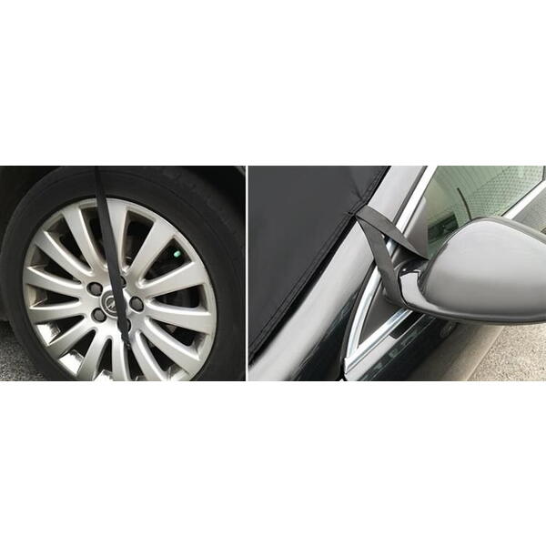 Parasolar Parbriz Anti-Inghet, Dimensiuni 130 x 113 x 167 cm, Impermeabil, Montaj Rapid Prin Carlige, Protejeaza Impotriva Zapezii si a Razelor Solare, Include Sac pentru Depozitare