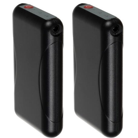 Sosete incalzite, Acumulatori Inclusi, Incarcator USB, Reglare a incalzirii in 3 trepte, 40 - 60 grade, Marime universala 36-44, Negre