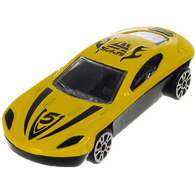 Set de joaca, Camion cu Masinute, Mega transportator de 6 masini, Echipament cu 3 platforme, 30x11.5x7 cm