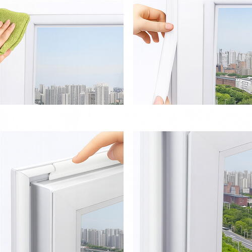 Banda pentru etansare usi si ferestre, Impermeabila, 400 x 2.1 cm, grosime 2 mm, alba