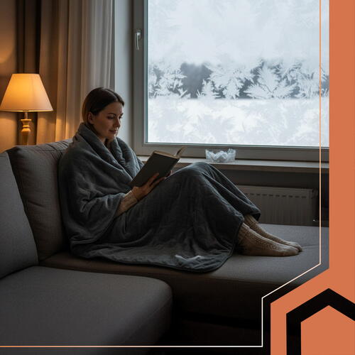 Patura electrica cu incalzire, 180 x 130 cm, Cu telecomanda, 6 Trepte de Incalzire