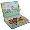 Carte tip Puzzle Magnetic , Set 47 magneti, 6 Cartonase Duble, Tema Animale