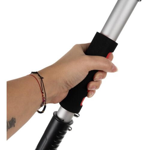 Racleta Auto Telescopica ,Lungime Reglabila de la 86 la 103 cm, Eficineta si Rezistenta, Razuitoare Detasabila, Prietenos cu Vopseaua Masinii, Negru/Rosu