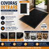 Covoras intrare, Antimurdarie, Antiderapant, 60x90 cm, Negru