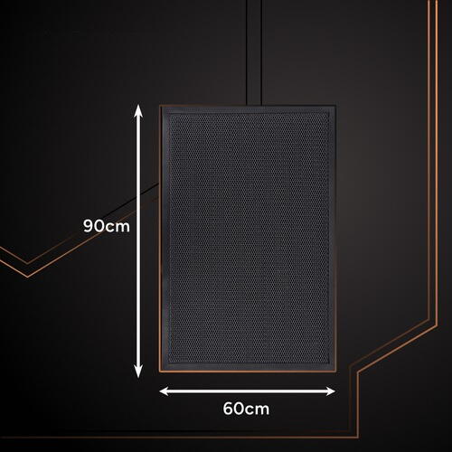 Covoras intrare, Antimurdarie, Antiderapant, 60x90 cm, Negru