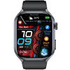 SmartWatch cu EKG, Ritm Cardiac, Temperatura Corporala, Nivel Oxigen, HRV, Tensiune Arteriala, Calculator, Asistent Vocal Inteligent AI, Apel Bluetooth S885