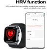 SmartWatch cu EKG, Ritm Cardiac, Temperatura Corporala, Nivel Oxigen, HRV, Tensiune Arteriala, Calculator, Asistent Vocal Inteligent AI, Apel Bluetooth S886