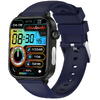 SmartWatch cu Apel Bluetooth, Glucometru, Analiza Impedantei Bioelectrice, EKG, HRV, Temperatura Corporala, Ritm Cardiac, Nivel Oxigen, Tensiune Arteriala S887