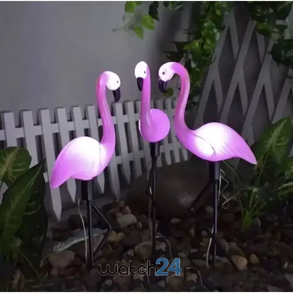 Lampa solară de grădină – flaming