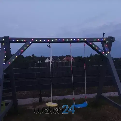 Lampa solara tip Ghirlandă 7 m, 50 Bile, 2 V, IP44