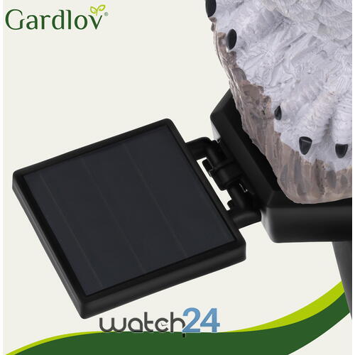 Lampă solară de grădină – bufniță