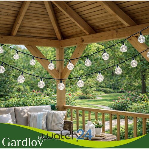 5900779951907 Ghirlandă solară de 12 m, 100 Bile, IP65