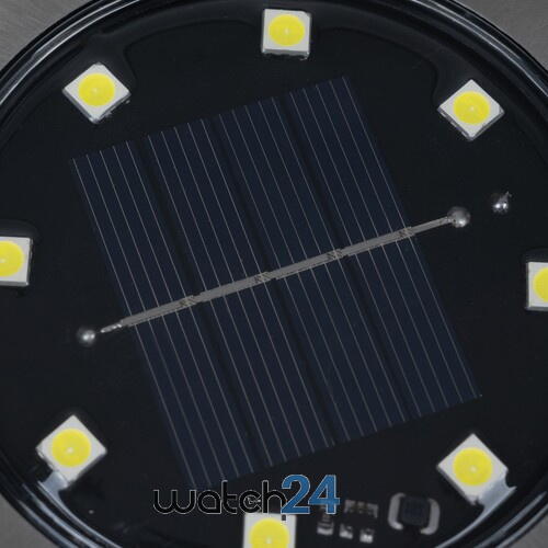 Set 12 Lămpi Solare de Grădină Alb Rece cu Senzor de Mișcare IP65 11.5cmx12.5cmcm