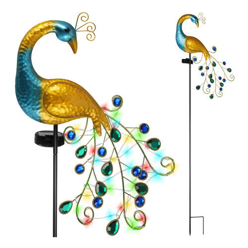 SMARTECH Lampa solară „Păun”, 40 Led-uri