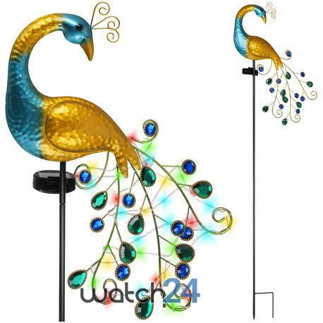 Lampa solară „Păun”, 40 Led-uri