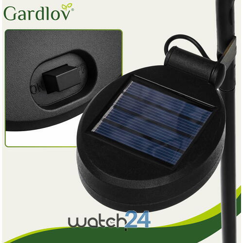 Lampa solară „Păun”, 40 Led-uri