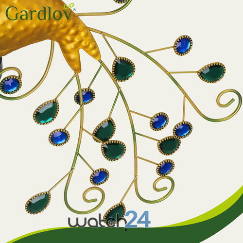 Lampa solară „Păun”, 40 Led-uri