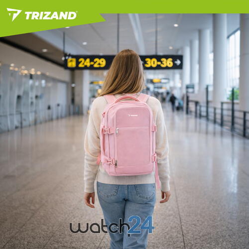 Rucsac, Geanta de calatorie, 20L, 40x25x20cm, 2 Compartimente, Roz